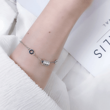 Load image into Gallery viewer, 925 Sterling Silver Shinning Bracelet With Small HandCrafted Icon